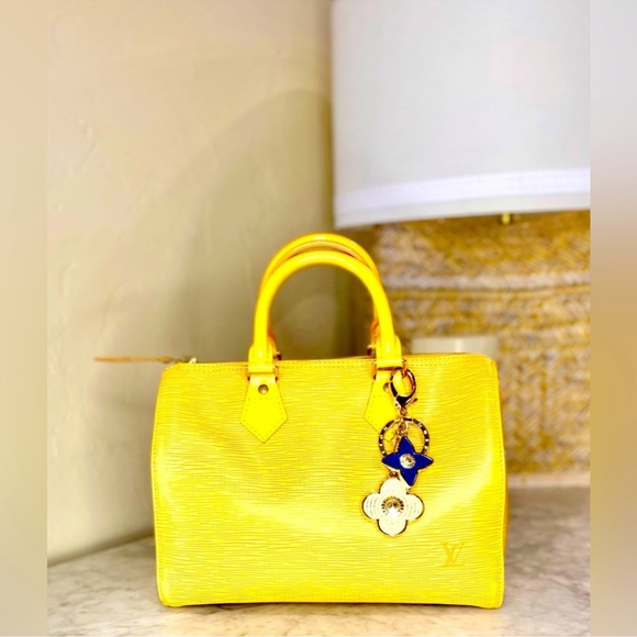 Louis Vuitton Handbags - LOUIS VUITTON Epi Speedy 25 Tassili Yellow Leather
